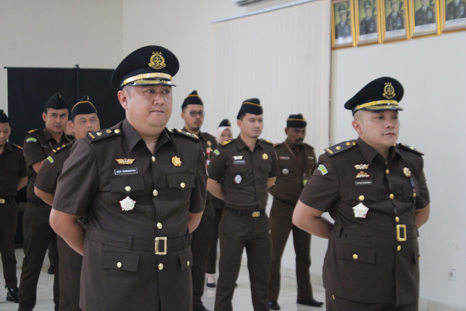 Serah terima jabatan Kepala Seksi Pidana Khusus pada Kejaksaan Negeri Kabupaten Sukabumi