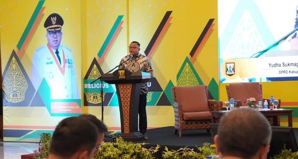 Ketua DPRD Kabupaten Sukabumi, Yudha Sukmagara.