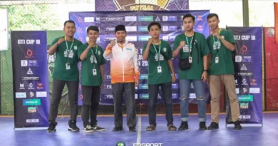 Wakil Ketua DPRD Kabupaten Sukabumi Muhammad Sodikin saat menghadiri turnamen open Futsal Jampang Cup 3.