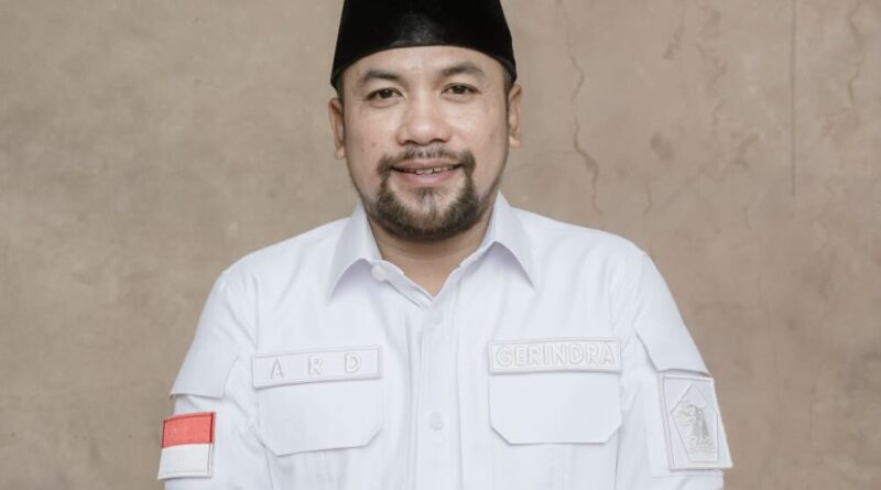 Ardi Wantoro Bacaleg Partai Gerindra Dapil 2 Kecamatan Baros, Cibeureum, Lembursitu.