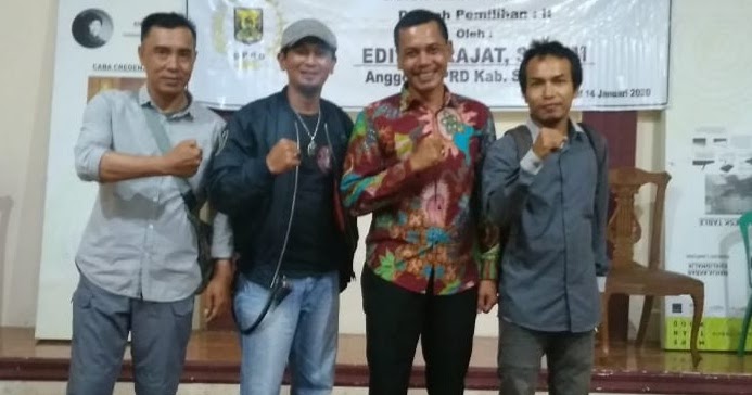 Edi Sudrajat, MM / Anggota Komisi IV Fraksi PAN DPRD Kabupaten Sukabumi
