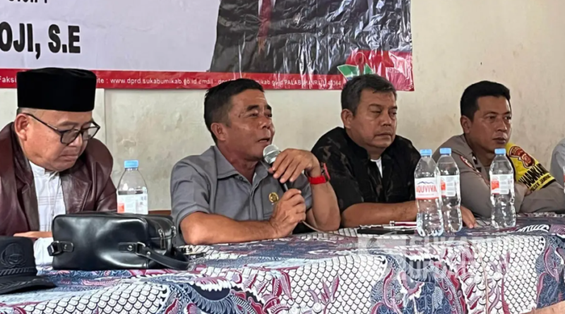 Paoji Nurjaman Serap Aspirasi Warga Jampangtengah, Soroti Irigasi Rusak dan Dorong Penguatan Ekonomi Lewat BPR