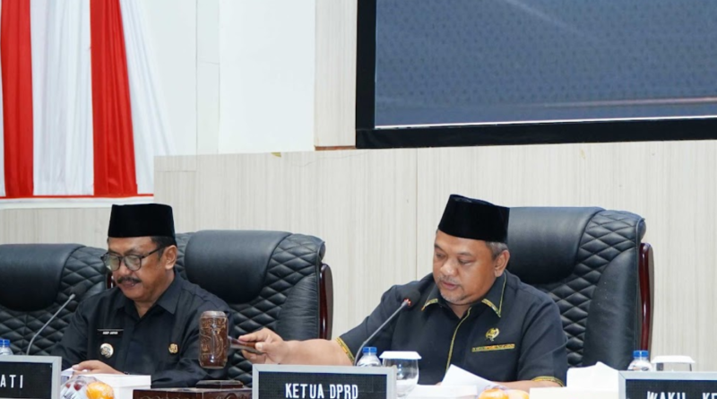 DPRD Sukabumi Gelar Paripurna Bahas Laporan APBD 2024 dan Tetapkan Badan Anggaran