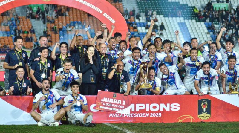 Port FC Gagalkan Oxford United Untuk Menjuarai Piala Presiden 2025 Dengan Skor 2-1