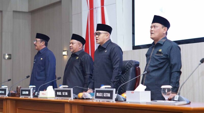 DPRD Kabupaten Sukabumi Gelar Rapat Paripurna Bahas Perubahan APBD 2025
