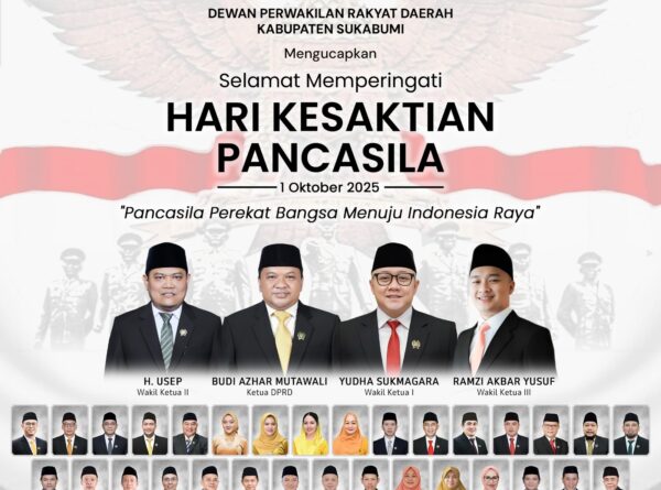 Iklan Ucapan Hari Kesaktian Pancasila DPRD Kabupaten Sukabumi