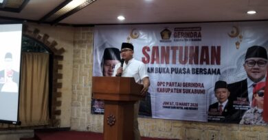 Wakil Ketua DPRD Yudha Sukmagara Pimpin Konsolidasi Gerindra Sukabumi Lewat Santunan dan Buka Bersama