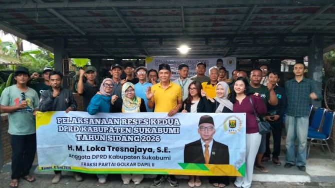 Anggota DPRD Sukabumi Serap Aspirasi Warga dan Pemuda Melalui Reses Masa Sidang 2026
