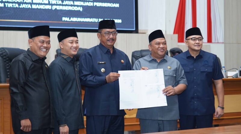 DPRD Kabupaten Sukabumi Setujui Raperda Ketertiban Umum dalam Rapat Paripurna Ke-10 Tahun Sidang 2026