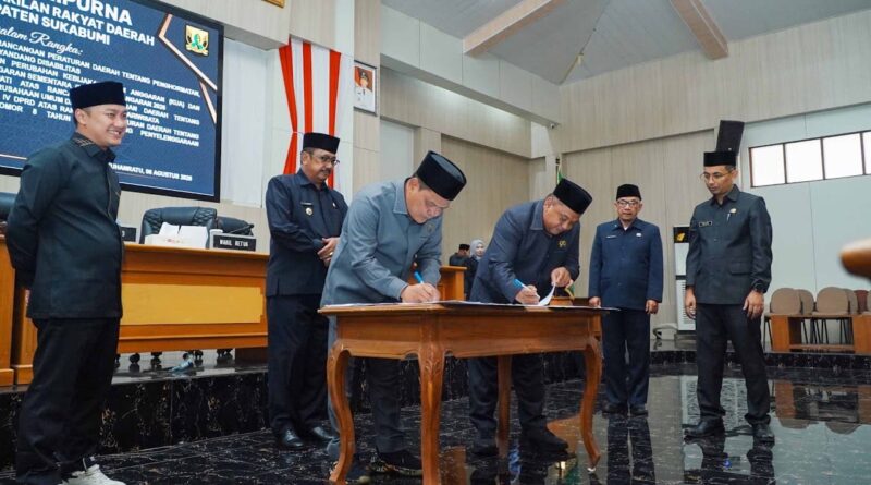 DPRD Kabupaten Sukabumi Sahkan Perda Disabilitas, Perubahan KUA-PPAS 2026 Disepakati